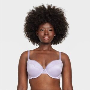 Women's Lace Push-Up Demi T-Shirt Bra
- Auden™